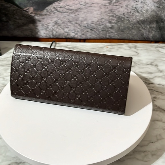 GUCCI BAMBOO SUNGLASSES WITH THE CASE. IN EXCELLENT USED CONDITION. - Picture 5 of 16